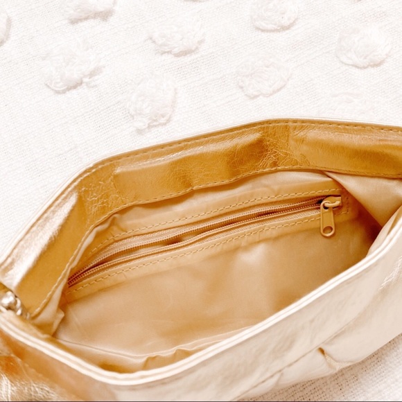 Metallic Gold Boutique Clutch - Picture 5 of 8